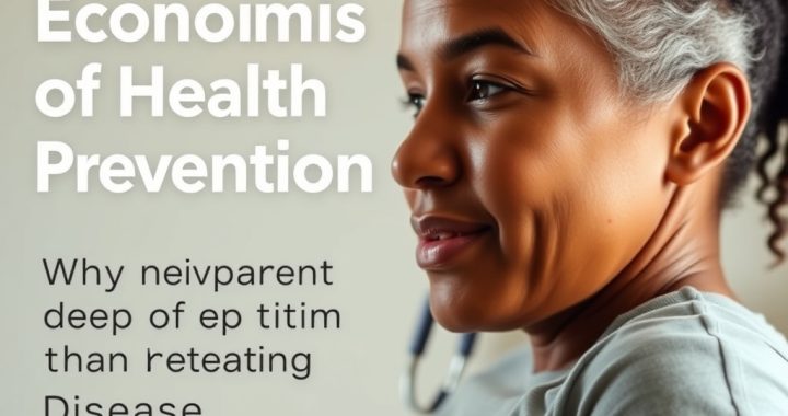 The Economics of Health Prevention: Why Investing in Wellness is Cheaper Than Treating Disease