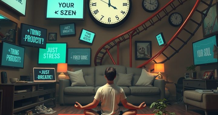 Mental Wellness: The Dark Comedy of Being Told to ‘Find Your Zen’ While Your Life is a Glitchy Video Game on Hard Mode